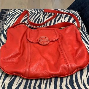 Tory Burch Flame Red Handbag